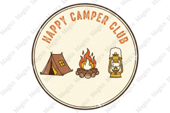 Happy Camper Club png Product Image 1