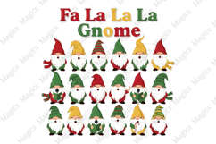 Fa La La La Gnome PNG Sublimation Product Image 1