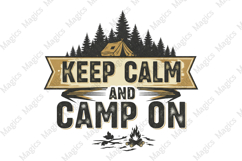 Keep Calm and Camp On png Product Image 1