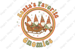 Santa’s Favorite Gnomies Sublimation Product Image 1