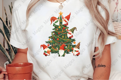 Deck the Halls with Gnomes PNG Sublimation Product Image 2