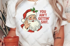 Funny Sarcastic Santa PNG Product Image 2