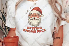 Resting Gnome Face PNG Sublimation Product Image 2