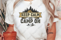 Keep Calm and Camp On png Product Image 2