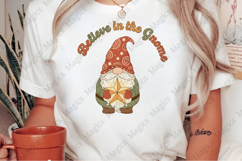 Believe in the Gnome PNG Sublimation Product Image 2