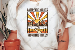 Campfire Nights, Morning Hikes Png Product Image 2