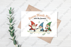 Snow Much Fun with My Gnomes PNG Sublimation Product Image 3