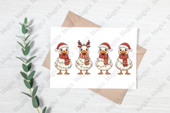 Funny Duck Christmas PNG Product Image 3