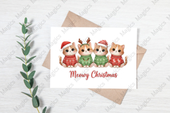 Meowy Christmas Cats PNG Product Image 3