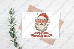 Resting Gnome Face PNG Sublimation Product Image 3