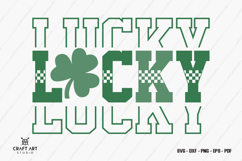 Lucky SVG Cut File | St Patricks Day SVG | T Shirt Design Product Image 2