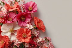 Beautiful Flowers With Space Background 1 Product Image 1