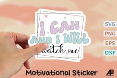 Motivational Quotes Design SVG PNG Product Image 1