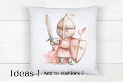 Adorable Medieval Knight PNG Clipart for Fantasy Designs Product Image 4