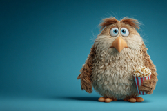 Cute Chicken And Pop Corn Wallpaper 10 Product Image 1