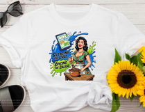 Funny Sarcastic Retro Women PNG Bundle, Sassy Ladies Product Image 12