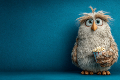 Cute Chicken And Pop Corn Wallpaper 16 Product Image 1