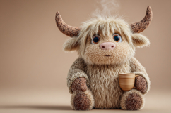 Cute Highland Cow Tea Coffee Break Mug Wallpaper 18 Product Image 1