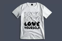 Self Love Quote PNG SVG Design - Love Yourself Product Image 3