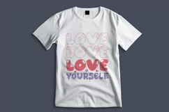 Self Love Quote PNG SVG Design - Love Yourself Product Image 2