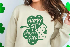 Happy St Patricks Day SVG | St Patricks Day Lip SVG Product Image 2
