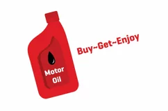 Motor oil bottle Clipart | Motor Oil Clipart Product Image 2