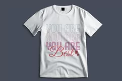 Self Love Quote PNG SVG Design - You Are Best Product Image 2