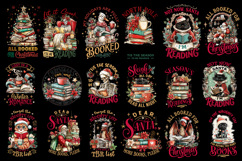 Christmas Reading sublimation bundle 40 designs PNG Product Image 5