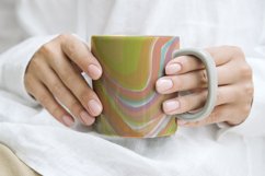 Liquid Design Mug Sublimation PNG Product Image 2