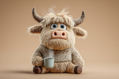 Cute Highland Cow Tea Coffee Break Mug Wallpaper 20 Product Image 1