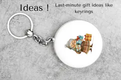 Christmas Grandma Clipart PNG Funny Festive Gift Design Product Image 5