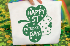 Happy St Patricks Day SVG | St Patricks Day Lip SVG Product Image 3