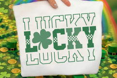 Lucky SVG Cut File | St Patricks Day SVG | T Shirt Design Product Image 1