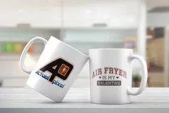 Air Fryer is my Valentine SVG PNG Product Image 3