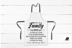 Recipe for Family Funny Quotes SVG PNG Product Image 3