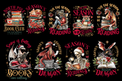 Christmas Reading sublimation bundle 40 designs PNG Product Image 7