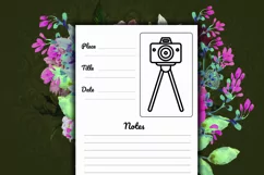 Photo Album Logbook Interior for KDP || Photo Album Planner Product Image 3