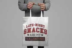 Late Night Snacks are my Valentine SVG PNG Product Image 4