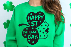 Happy St Patricks Day SVG | St Patricks Day Lip SVG Product Image 4