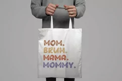 Mom Bruh Mama Mommy Mothers day SVG PNG Product Image 4