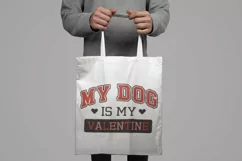 My Dog is my Valentine SVG PNG Product Image 4