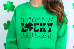 Lucky SVG Cut File | St Patricks Day SVG | T Shirt Design Product Image 4