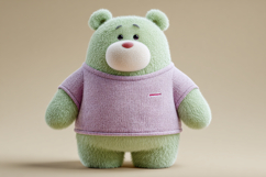 Cute Bear Toy Wallpaper 05 Product Image 1