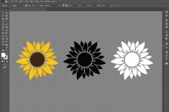 Sunflower SVG PNG Sublimation Product Image 6