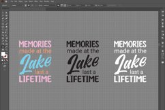 Summer Lake SVG PNG Product Image 6