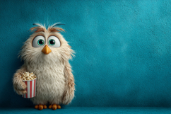 Cute Chicken And Pop Corn Wallpaper 07 Product Image 1