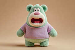 Cute Bear Toy Wallpaper 08 Product Image 1
