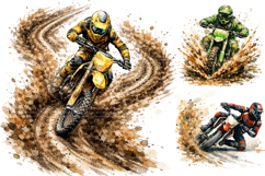 Dirt Bike PNG Bundle Product Image 1
