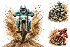 Dirt Bike PNG Bundle Product Image 3