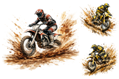 Dirt Bike PNG Bundle Product Image 2